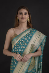 Green Silk Saree_DTR0988