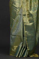 Pista Green Silk Saree_DSC5627