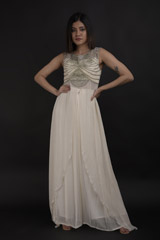 Ivory Embellished Top Bottom Set1926_video