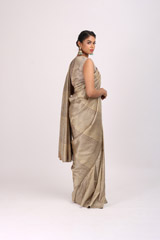 Pale Striped SareeIMG_5210