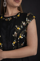 Black Tulle Dress_DTR9357