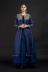 Navy Blue Asymmetric Top Bottom Set_DSC3637-Edit