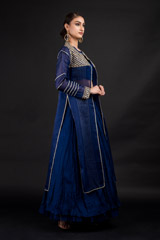 Navy Blue Asymmetric Top Bottom Set_DSC3641-Edit