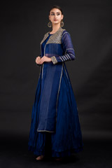 Navy Blue Asymmetric Top Bottom Set_DSC3643-Edit