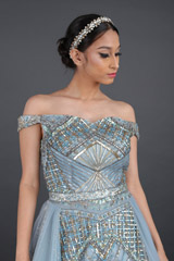 Blue Net GownIMG_7673