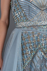 Blue Net GownIMG_7681