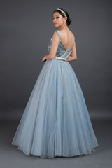 Blue Net GownIMG_7690