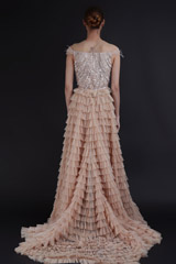 Nude Blush Embellished GownDSC07772