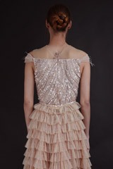 Nude Blush Embellished GownDSC07774