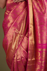 Pink Kanchivaram SareeDSC03874