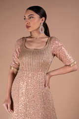 Rose Gold Sequin GownDSC05354