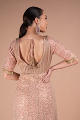 Rose Gold Sequin GownDSC05362