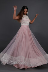 Lace Embroidered Pearl GownIMG_6034