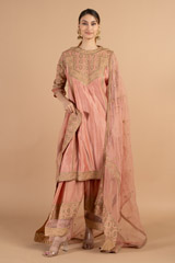 Pink Kurta And Salwar Set