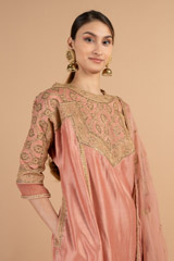 Pink Kurta And Salwar SetDSC01222