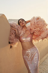 Hippolyta Blush Top Bottom Set2