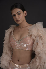 Hippolyta Blush Top Bottom Set_DTR9476