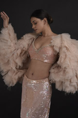 Hippolyta Blush Top Bottom Set_DTR9484