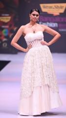 White Embellished Corset Gown1