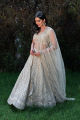 Ivory Organza Scalloped Lehenga_DSC8336-Edit