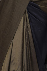 Blue Striped Silk SareeIMG_5322