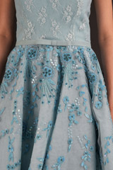 Powder Blue Off Shoulder Ball GownDSC07709