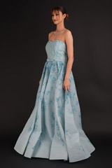 Powder Blue Off Shoulder Ball GownDSC07711