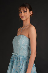 Powder Blue Off Shoulder Ball GownDSC07712