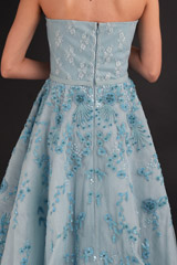 Powder Blue Off Shoulder Ball GownDSC07718