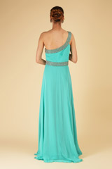 Turquoise One Shoulder GownDSC07023