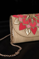 Nakshatra Beige ClutchIMG_2159