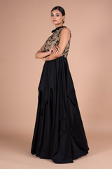 Black Embellished GownDSC05704