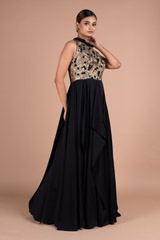 Black Embellished GownDSC05705