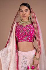 Shades Of Pink Ombre Lehenga SetDSC05565