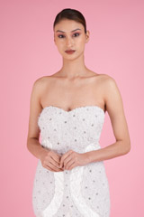 Mermaid White GownDSC05201