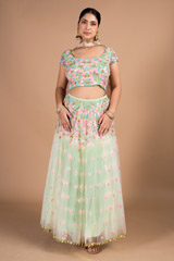 Sequins & Bead Embroidered LehengaDSC09764