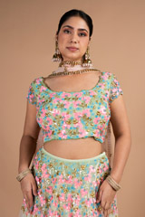 Sequins & Bead Embroidered LehengaDSC09766