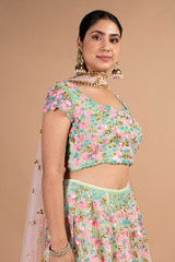 Sequins & Bead Embroidered LehengaDSC09770