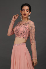 Pink Crystal Katdana Top Bottom SetIMG_9802