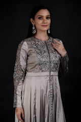 Silver Zardozi Anarkali Set_DSC4747