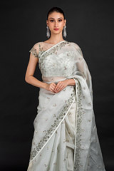 Mint Organza Saree_DSC4585-Edit