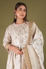 Ivory  Brocade SuitDSC05674