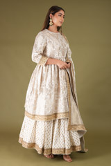 Ivory  Brocade SuitDSC05676