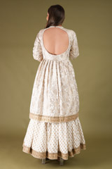 Ivory  Brocade SuitDSC05683