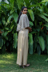 Champagne Slit Dress with CapeIMG_0350