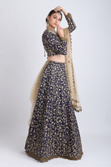 Navy Blue Lehenga2096_video