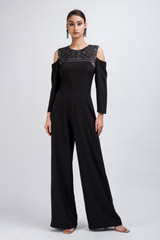 Prism Cold Shoulder Jumpsuit