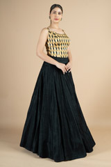 Black Chevron Top Bottom SetDSC09951