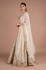 Gota Embriodered Lehenga  With DupattaDSC05935