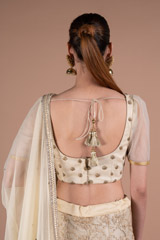 Gota Embriodered Lehenga  With DupattaDSC05946